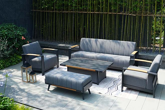 Outdoor furniture Fabric sofa set